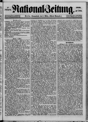 Nationalzeitung vom 02.03.1850