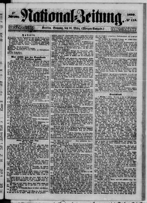 Nationalzeitung vom 10.03.1850