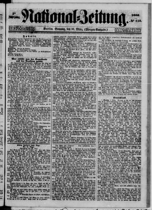 National-Zeitung vom 10.03.1850