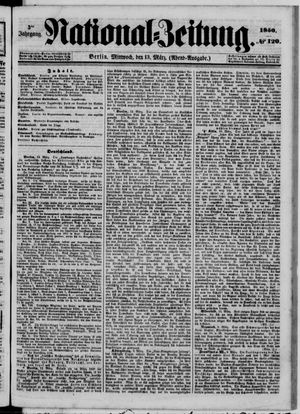 National-Zeitung vom 13.03.1850
