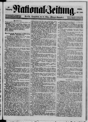 Nationalzeitung vom 16.03.1850