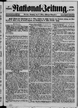 Nationalzeitung on Mar 17, 1850