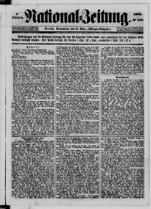 Nationalzeitung vom 23.03.1850
