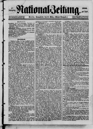 Nationalzeitung vom 23.03.1850