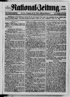 National-Zeitung vom 24.03.1850