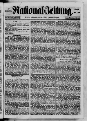 Nationalzeitung vom 27.03.1850
