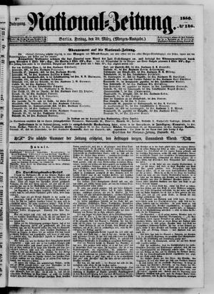 National-Zeitung vom 29.03.1850