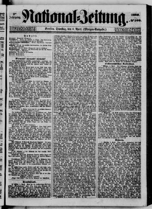 Nationalzeitung vom 09.04.1850