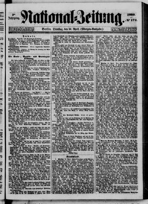 Nationalzeitung vom 16.04.1850
