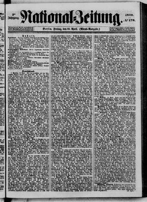 National-Zeitung vom 19.04.1850