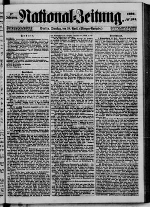 Nationalzeitung vom 23.04.1850