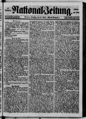 Nationalzeitung on Apr 30, 1850