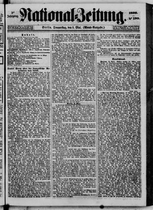 Nationalzeitung vom 02.05.1850