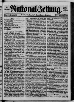 Nationalzeitung vom 07.05.1850