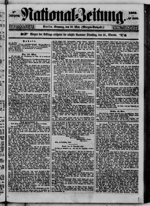 Nationalzeitung on May 19, 1850