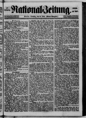 Nationalzeitung vom 21.05.1850