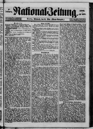 Nationalzeitung on May 22, 1850