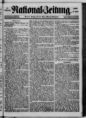Nationalzeitung vom 24.05.1850
