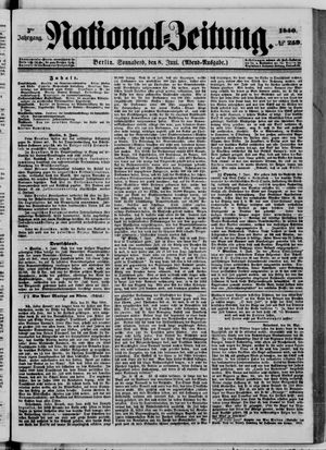 National-Zeitung vom 08.06.1850
