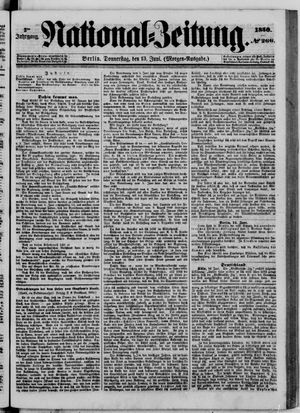 Nationalzeitung vom 13.06.1850