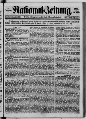 National-Zeitung vom 15.06.1850