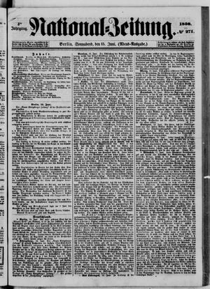 National-Zeitung vom 15.06.1850