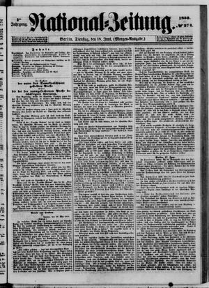 Nationalzeitung on Jun 18, 1850