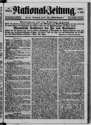 Nationalzeitung on Jun 22, 1850