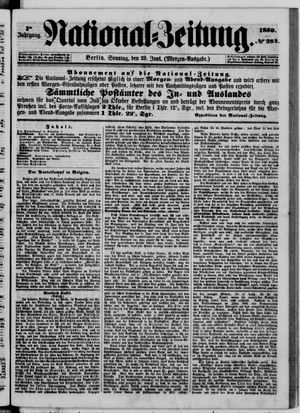 Nationalzeitung vom 23.06.1850