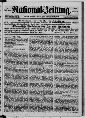 Nationalzeitung on Jun 25, 1850