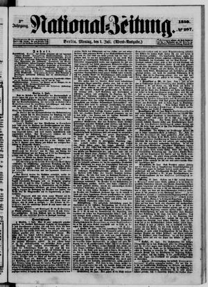 National-Zeitung vom 01.07.1850