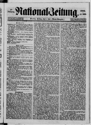 Nationalzeitung on Jul 5, 1850