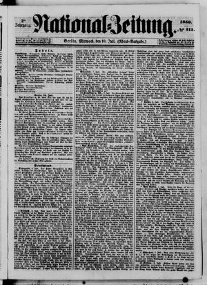 National-Zeitung vom 10.07.1850