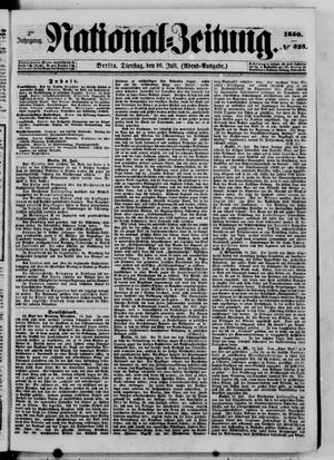 National-Zeitung vom 16.07.1850