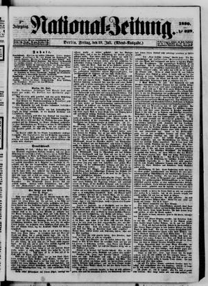 Nationalzeitung on Jul 19, 1850