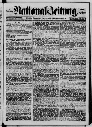 Nationalzeitung vom 20.07.1850