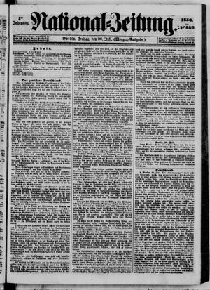 Nationalzeitung vom 26.07.1850