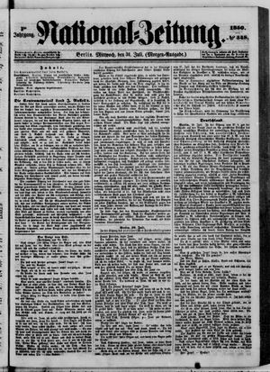 Nationalzeitung vom 31.07.1850