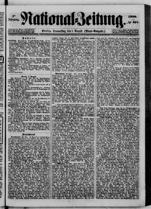 Nationalzeitung on Aug 1, 1850