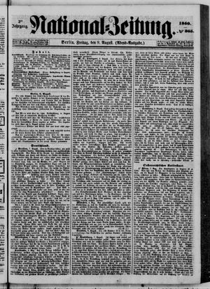 National-Zeitung vom 09.08.1850