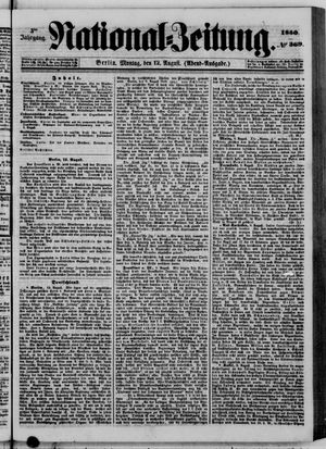 Nationalzeitung vom 12.08.1850