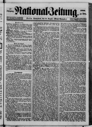 Nationalzeitung on Aug 24, 1850