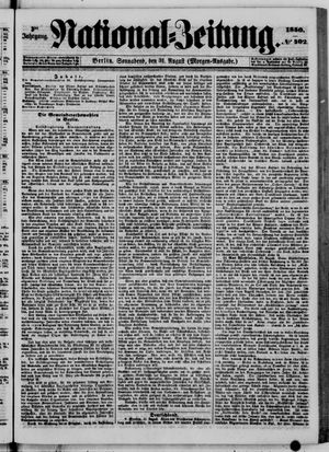 Nationalzeitung on Aug 31, 1850