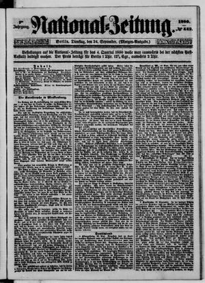 Nationalzeitung on Sep 24, 1850
