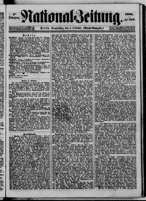 Nationalzeitung on Oct 3, 1850