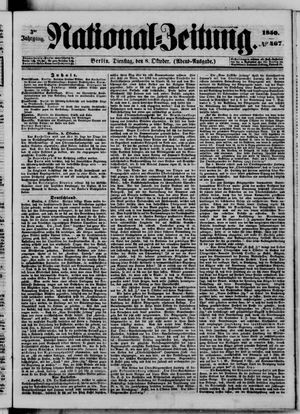 Nationalzeitung on Oct 8, 1850