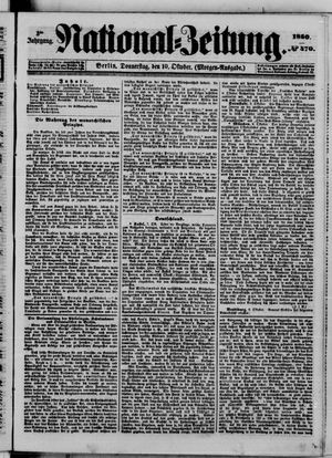 Nationalzeitung vom 10.10.1850
