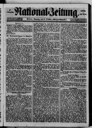 National-Zeitung vom 13.10.1850