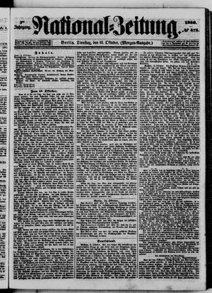 Nationalzeitung vom 15.10.1850