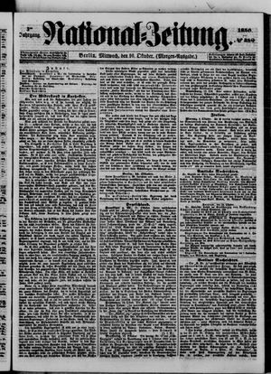Nationalzeitung vom 16.10.1850